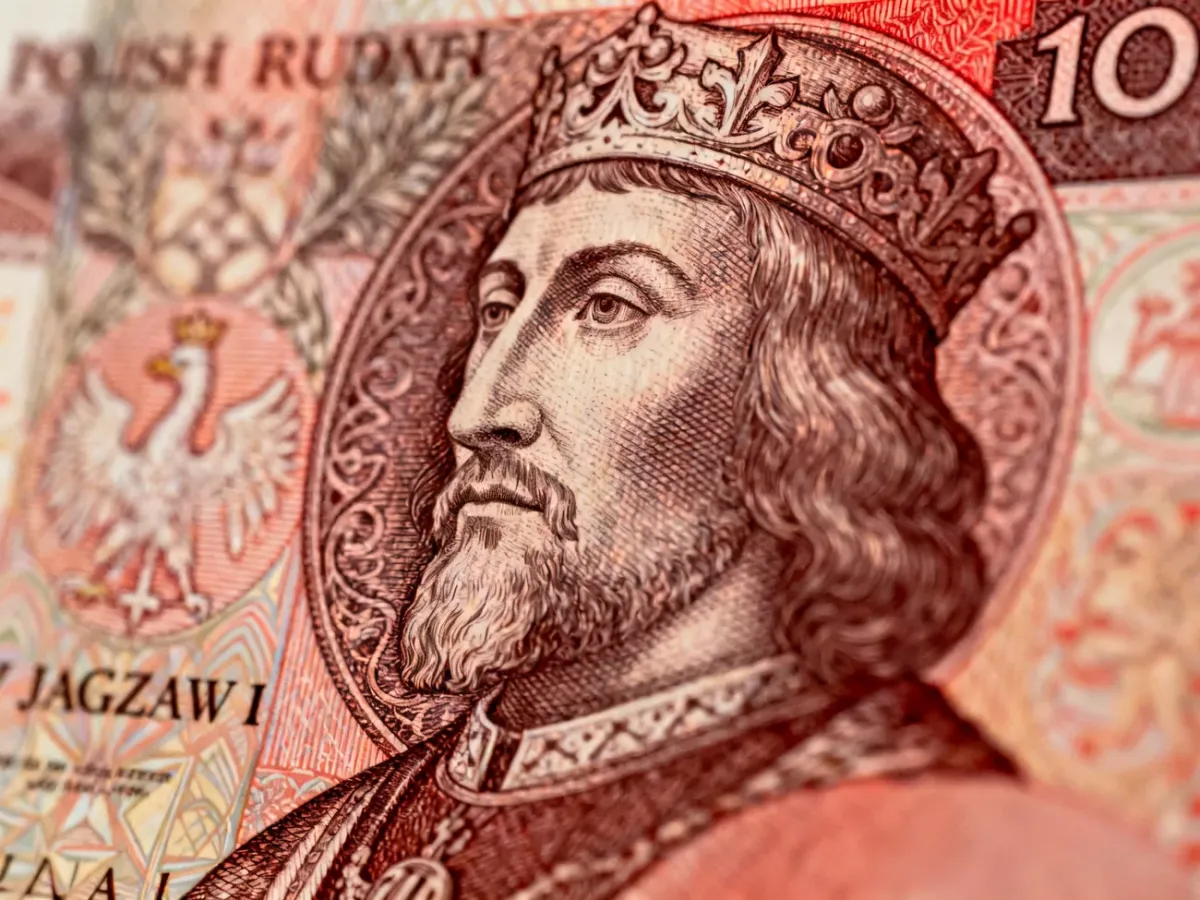 Banknot 100 zł z portretem Władysława II Jagiełły